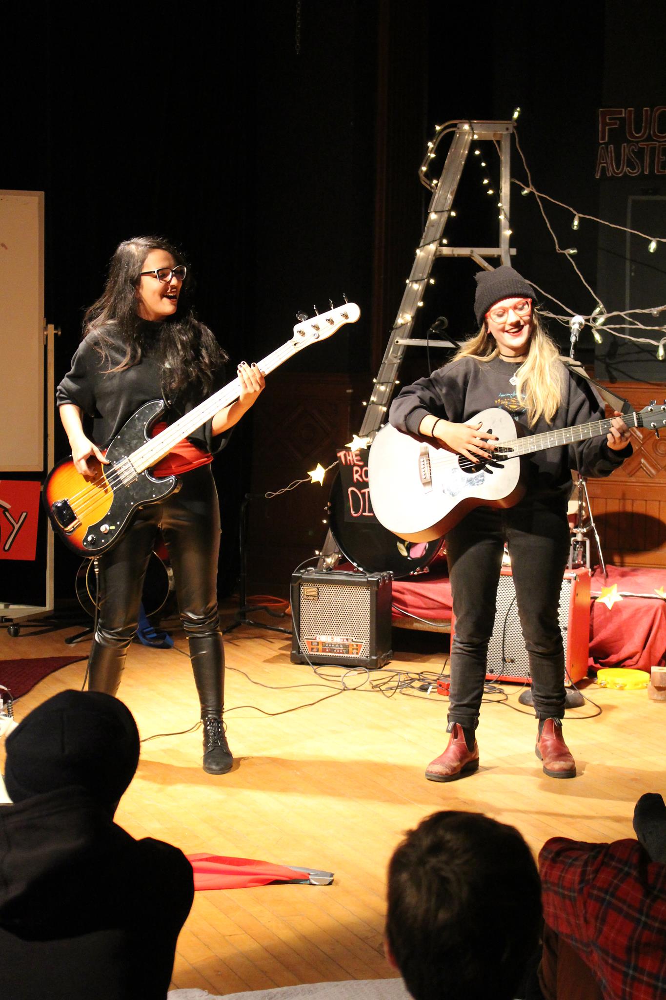 Summer Mahmud and Sarah Mitchell (left to right)